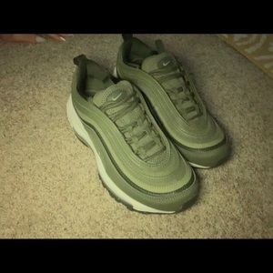 Nike Air Max 97’s Army Green size 6W